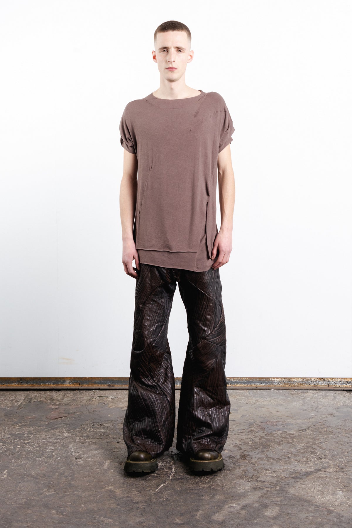 DISTORTION 2 LAYER T-SHIRT