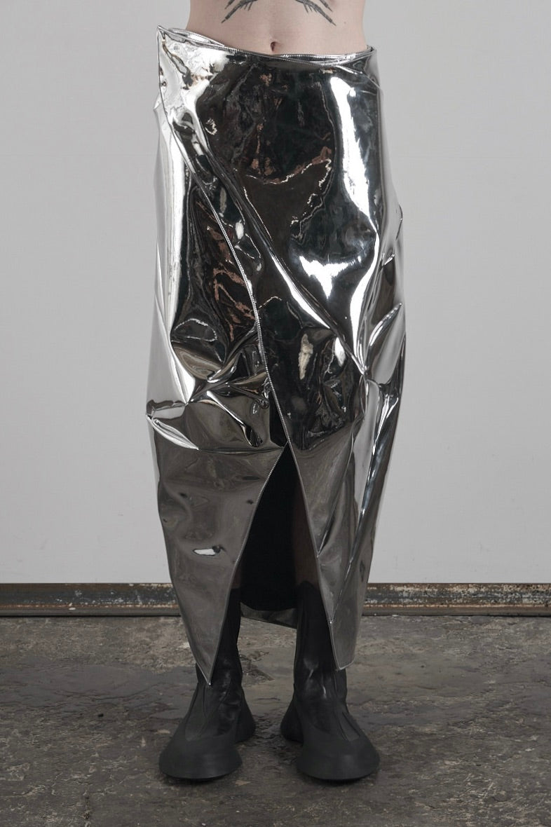 DISTORTION ELONGATED KILT – Kilt, LEON EMANUEL BLANCK