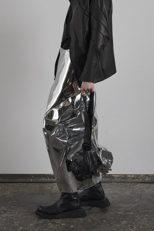 DISTORTION ELONGATED KILT – Kilt, LEON EMANUEL BLANCK