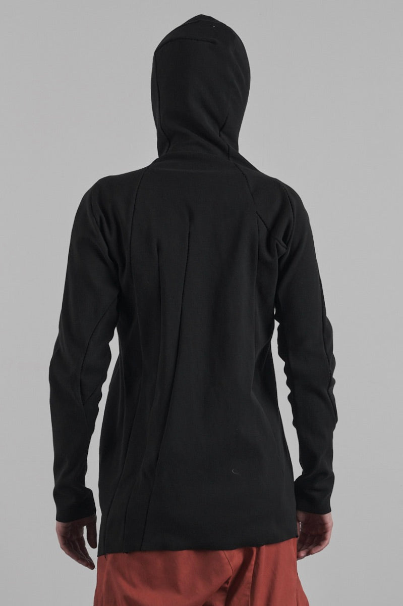 DISTORTION HOODIE ZIPPED – Hoodie, LEON EMANUEL BLANCK