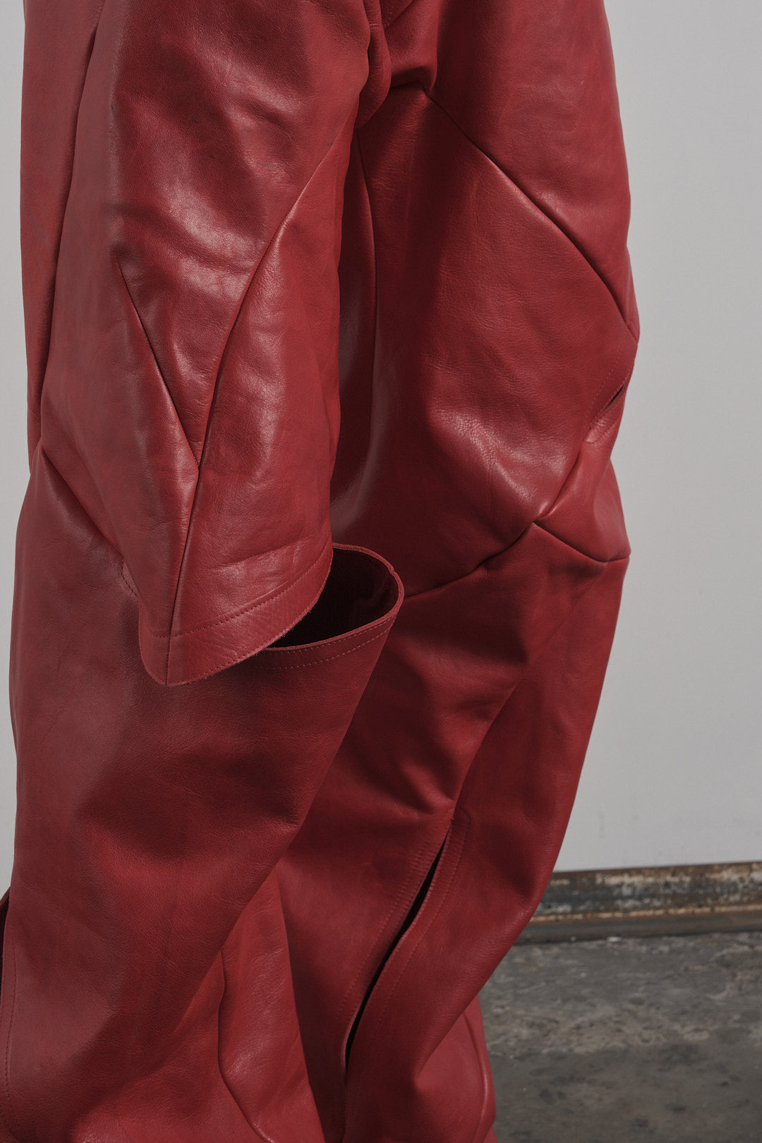 DISTORTION HIGH WAIST BAGGY PANTS – Pants, LEON EMANUEL BLANCK