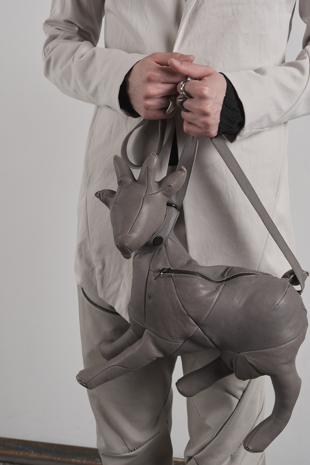 DISTORTION GOAT BAG – Bag, LEON EMANUEL BLANCK