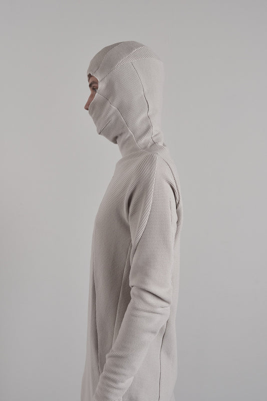 DISTORTION HOODIE – Hoodie, LEON EMANUEL BLANCK