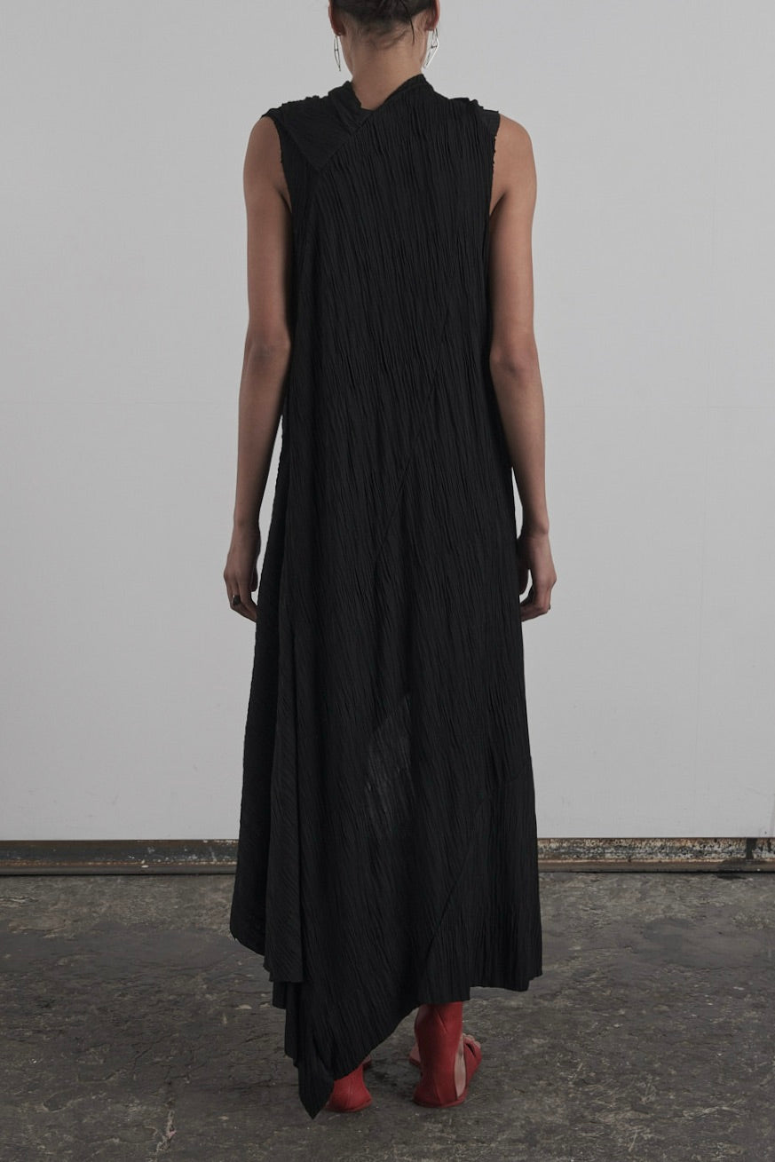 DISTORTION LONG DRESS – Dress, LEON EMANUEL BLANCK