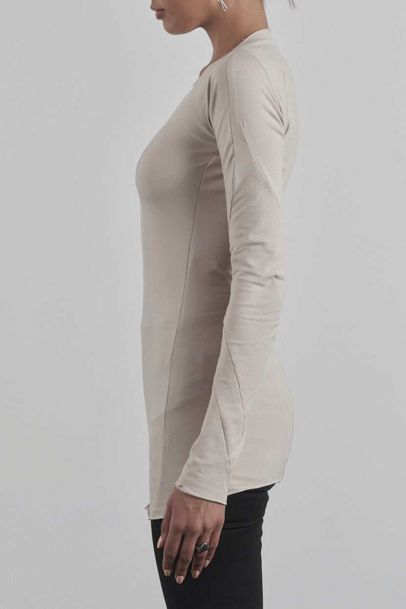 DISTORTION LONG T-SHIRT – T-Shirt, LEON EMANUEL BLANCK