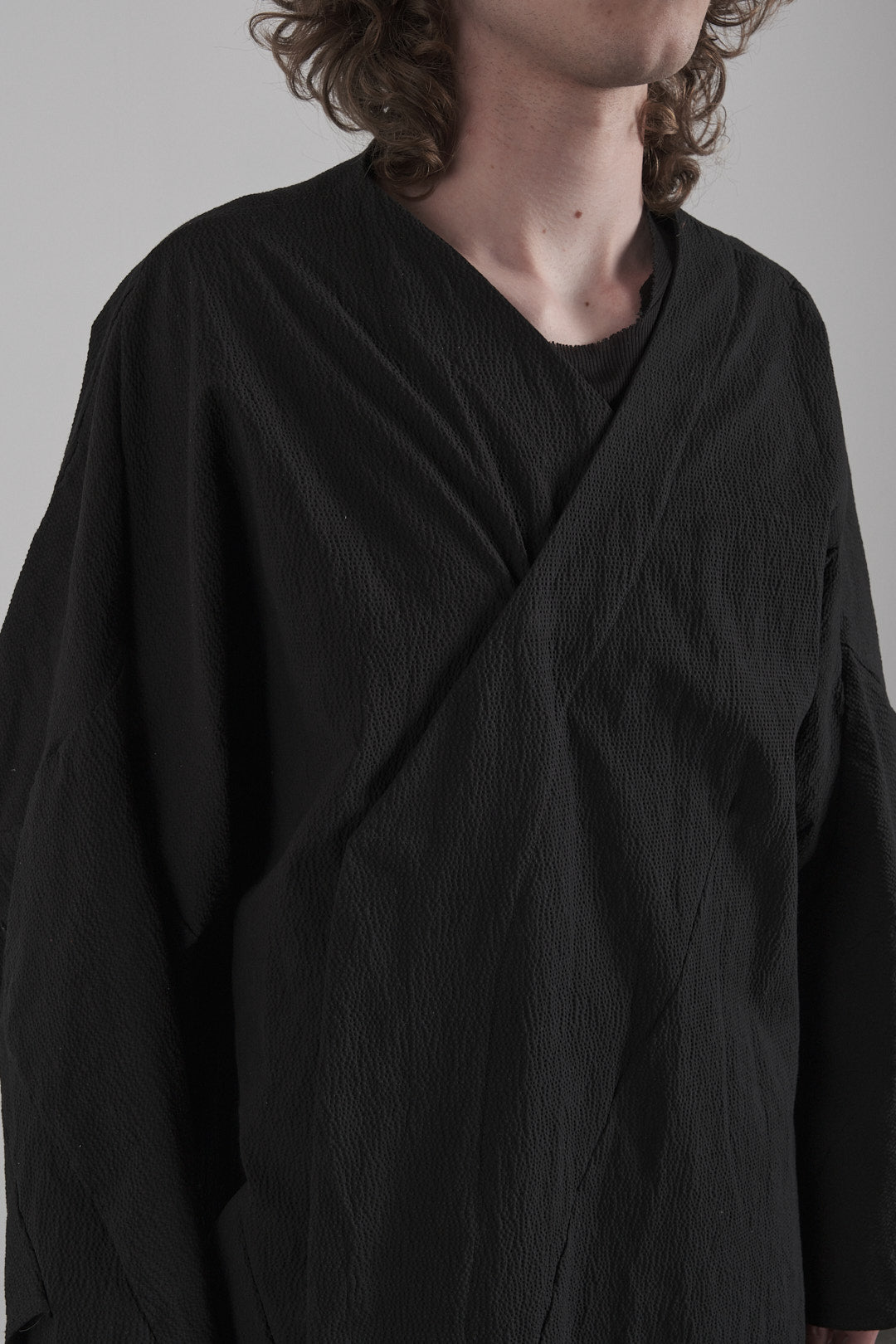 DISTORTION SHORT KIMONO – Kimono, LEON EMANUEL BLANCK