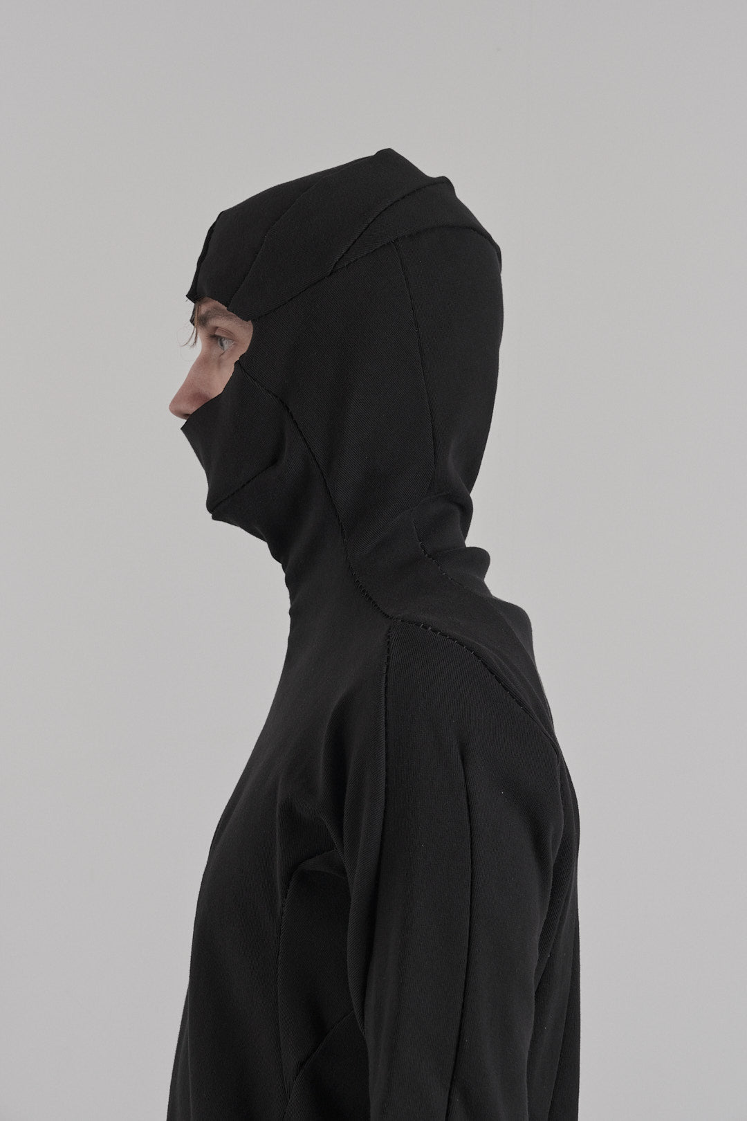 DISTORTION HOODIE ZIPPED – Hoodie, LEON EMANUEL BLANCK