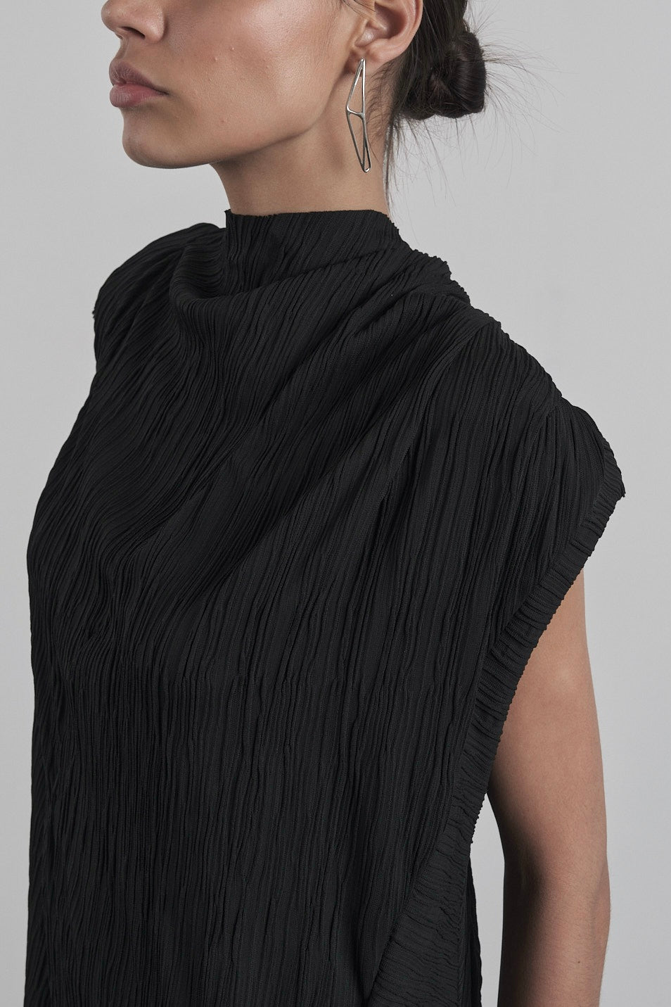DISTORTION LONG DRESS – Dress, LEON EMANUEL BLANCK