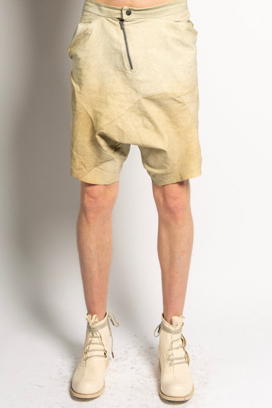 DISTORTION DROP CROTCH SHORT PANTS