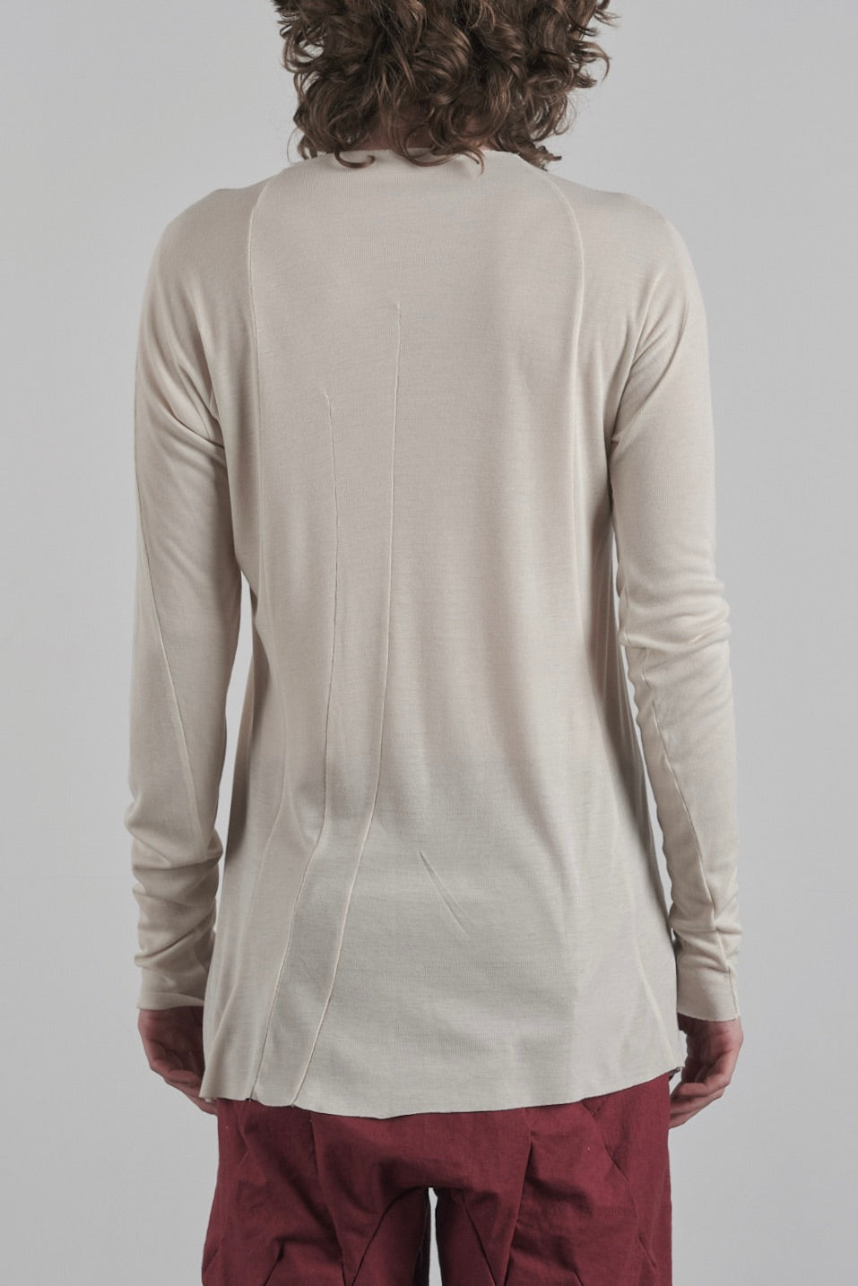 DISTORTION LONG T-SHIRT – T-Shirt, LEON EMANUEL BLANCK