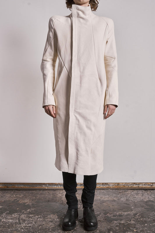 DISTORTION POWER SHOULDER COAT