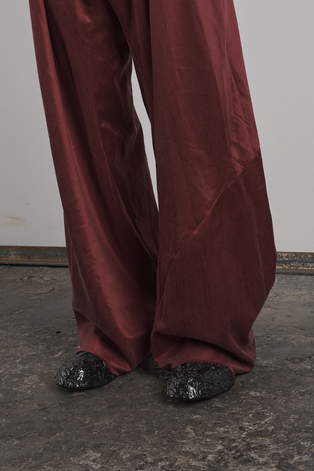 DISTORTION HIGH WAIST FOLD PANTS – Pants, LEON EMANUEL BLANCK