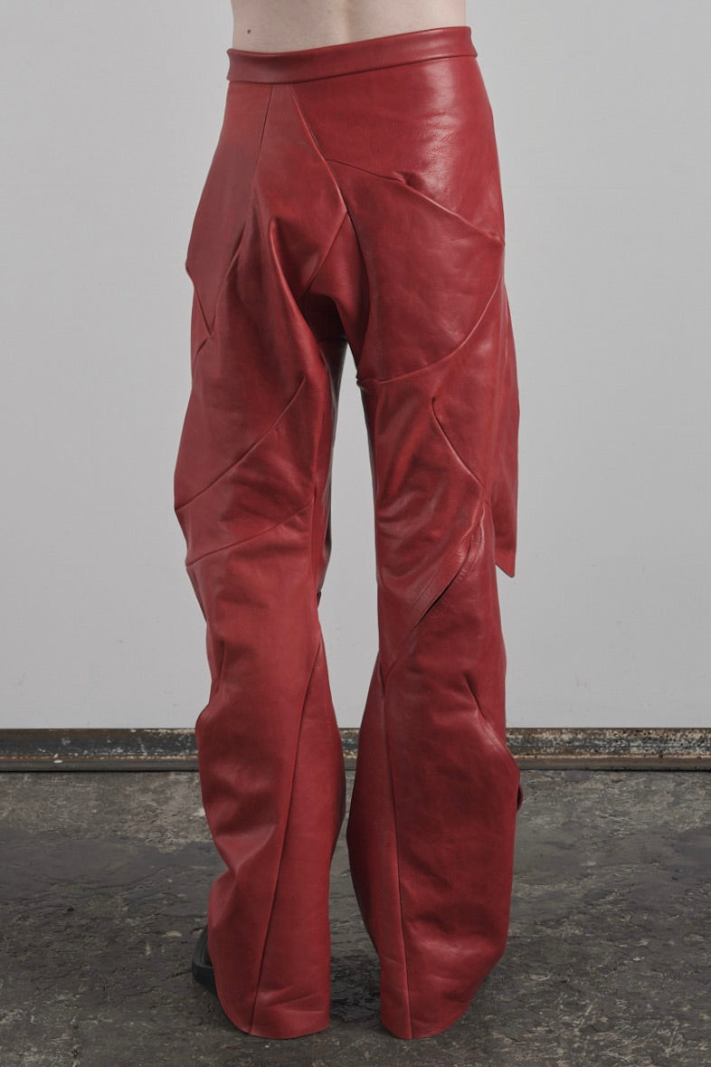DISTORTION HIGH WAIST BAGGY PANTS – Pants, LEON EMANUEL BLANCK