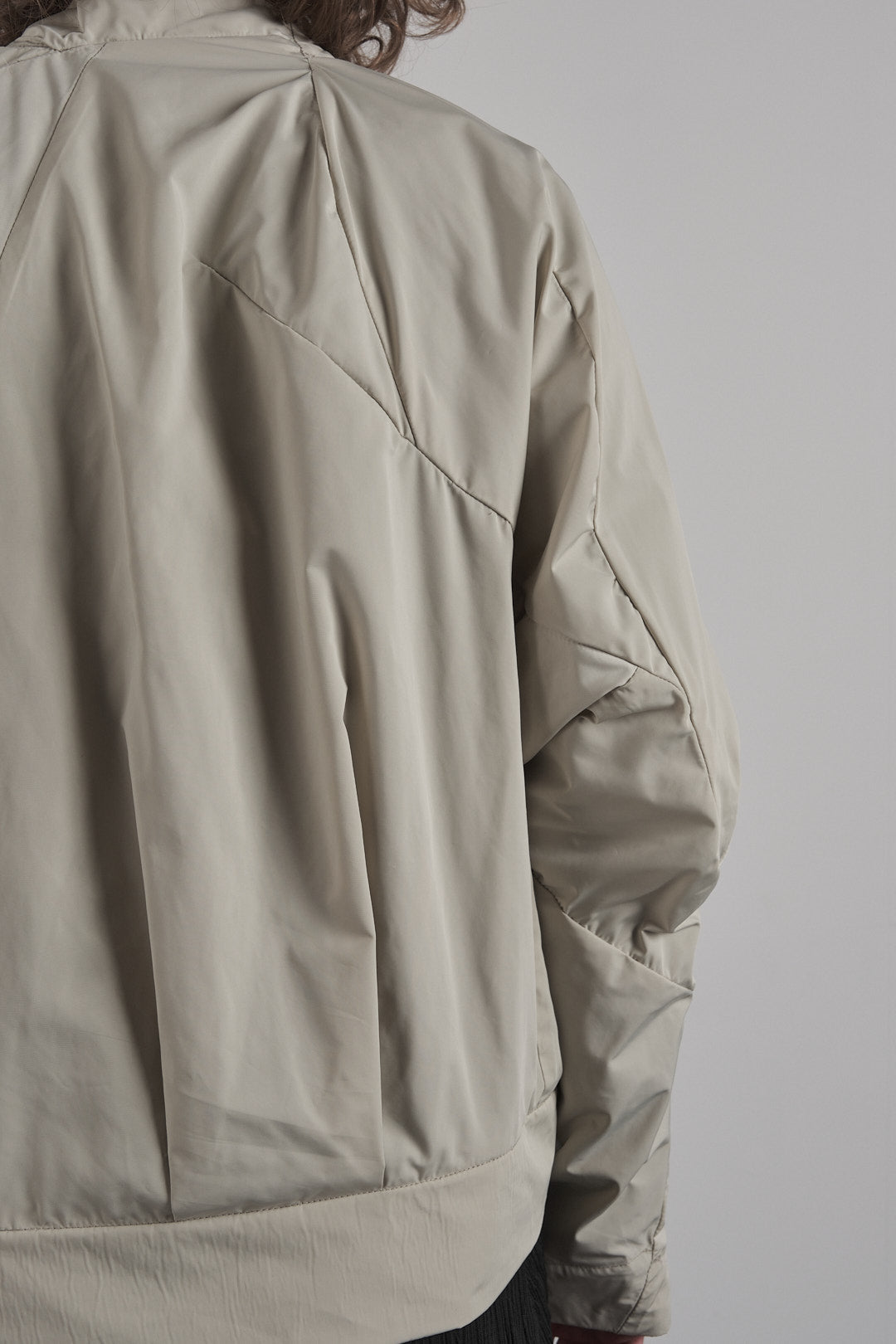 DISTORTION MAXI BOMBER JACKET – Jacket, LEON EMANUEL BLANCK