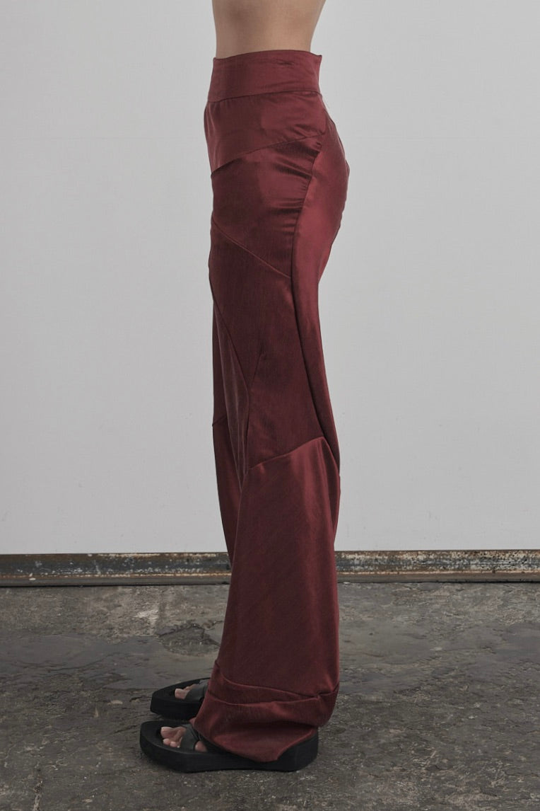 DISTORTION WIDE LEG PANTS – Pants, LEON EMANUEL BLANCK