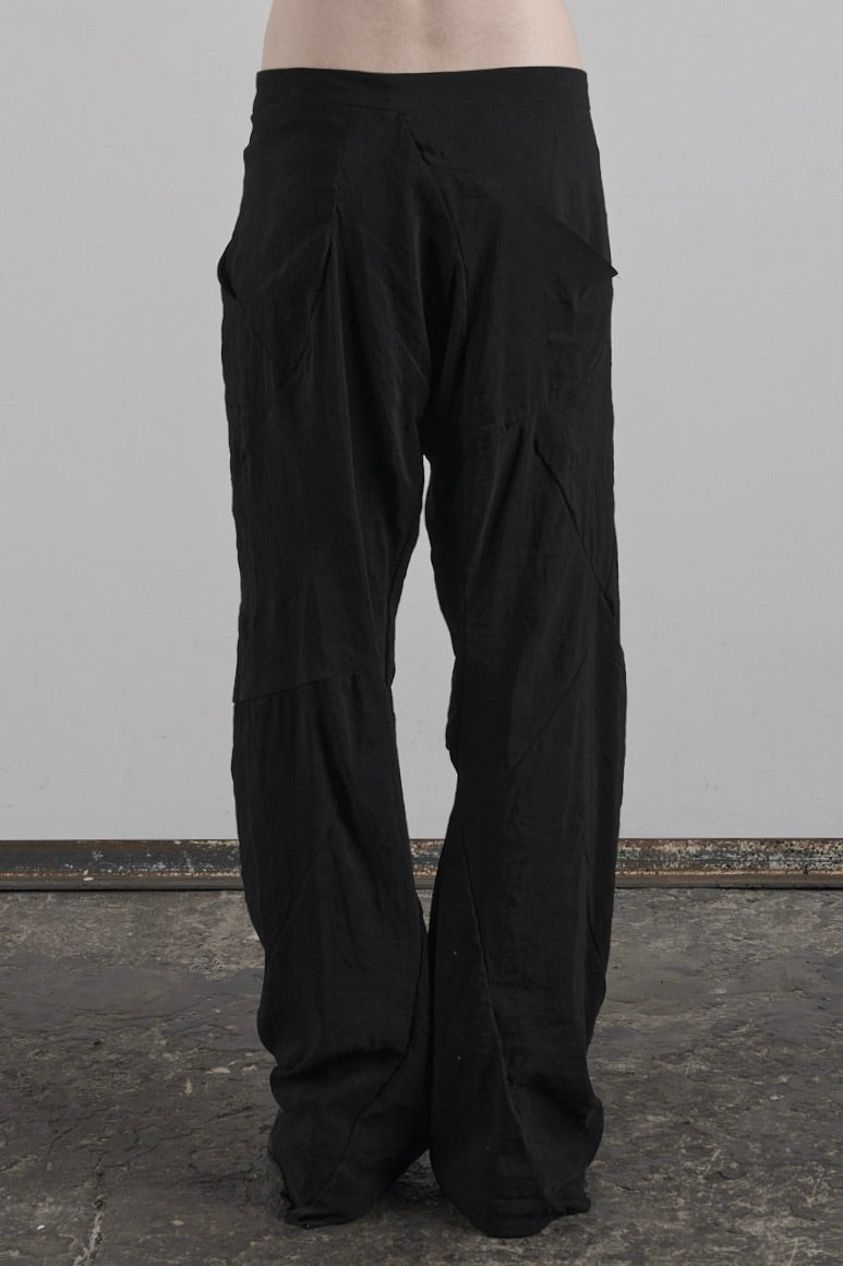DISTORTION HIGH WAIST BAGGY PANTS – Pants, LEON EMANUEL BLANCK