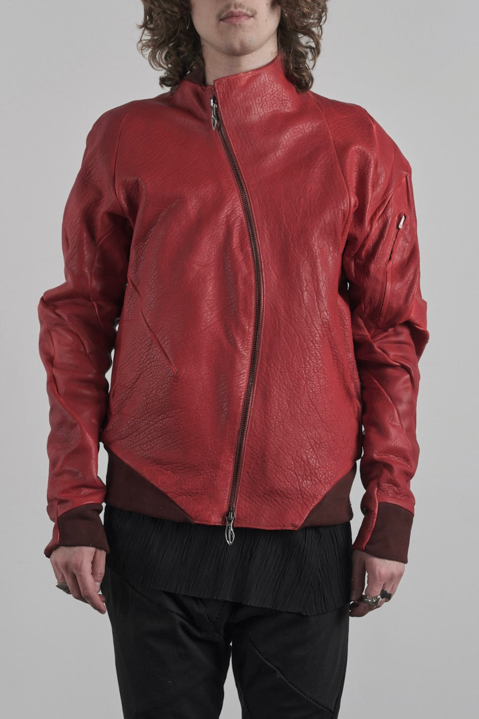 DISTORTION BOMBER JACKET – Jacket, LEON EMANUEL BLANCK