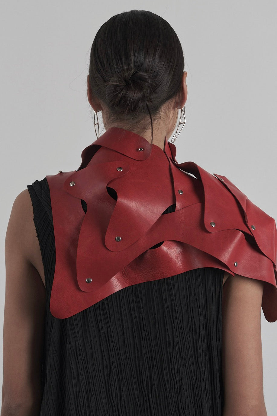 DISTORTION RIVETS SHOULDER PIECE – Accessory, LEON EMANUEL BLANCK