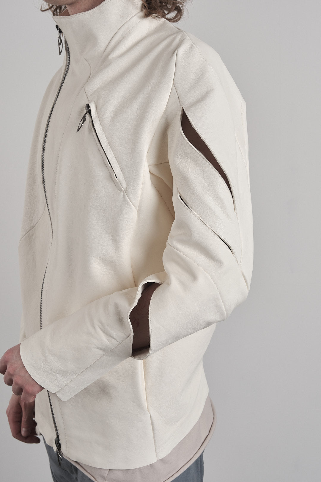 DISTORTION GILLS WIDE JACKET – Jacket, LEON EMANUEL BLANCK