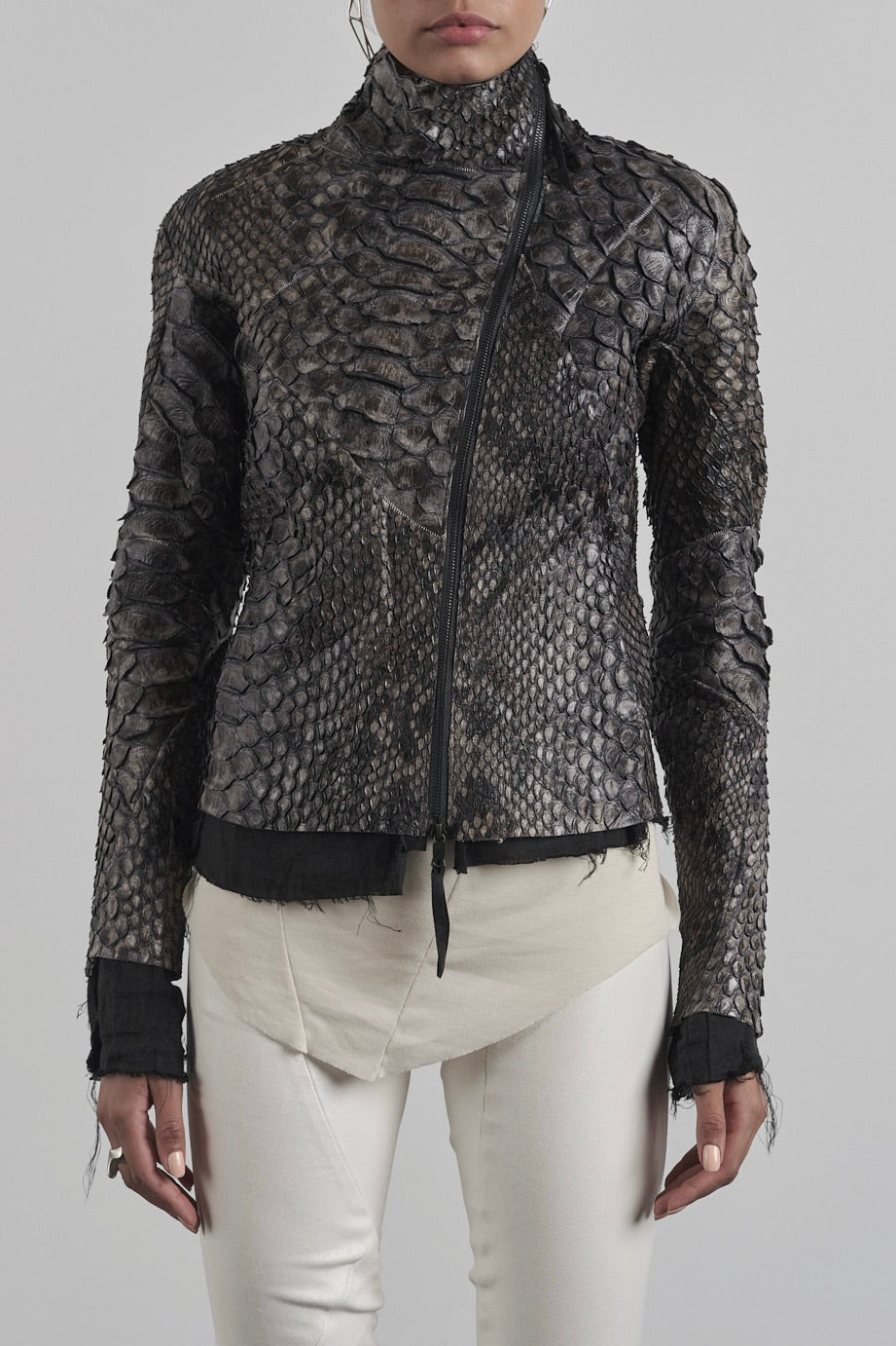 DISTORTION L JACKET – Jacket, LEON EMANUEL BLANCK