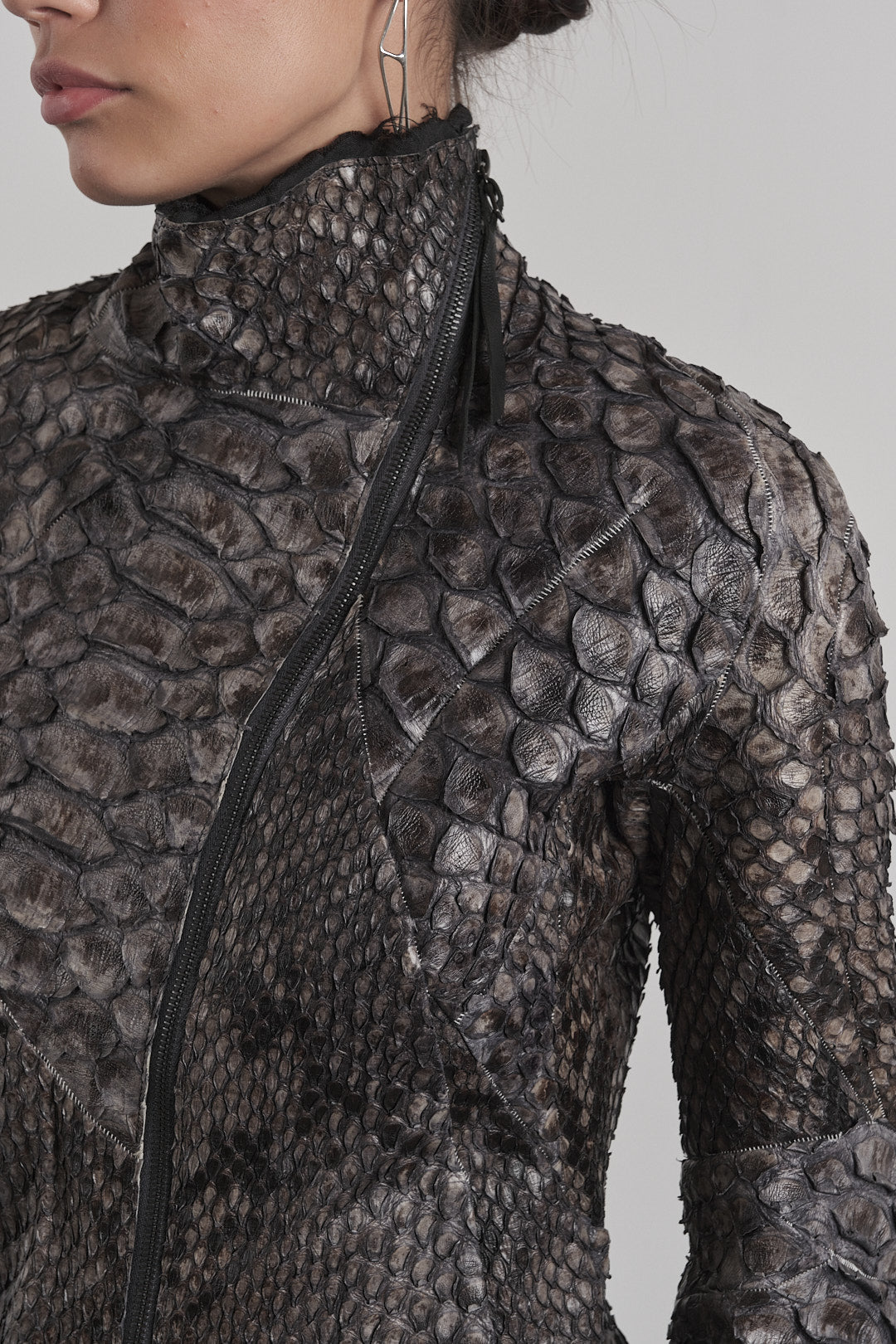 DISTORTION L JACKET – Jacket, LEON EMANUEL BLANCK