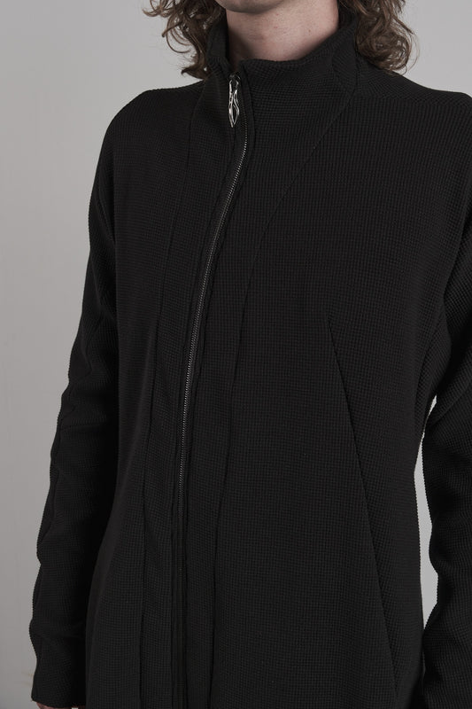 DISTORTION LONG TURTLENECK ZIPPED – Turtleneck, LEON EMANUEL BLANCK