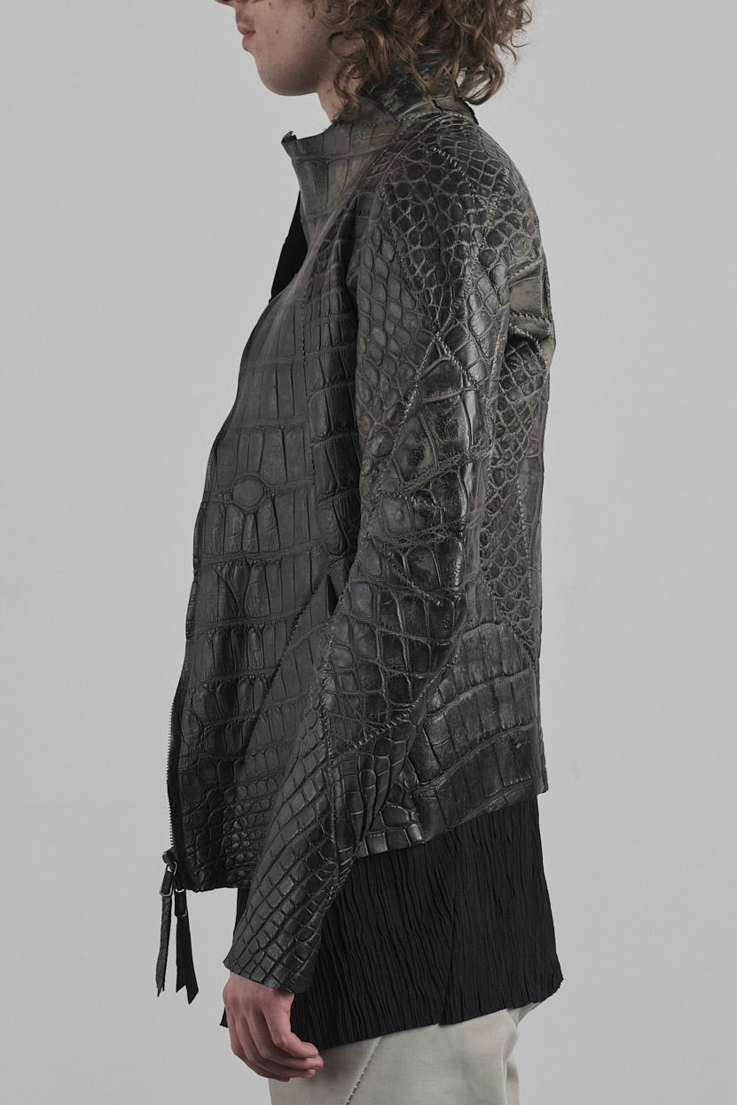 DISTORTION AVIATOR JACKET – Jacket, LEON EMANUEL BLANCK