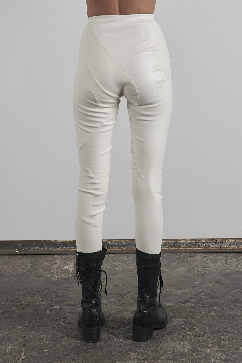 DISTORTION LEGGINGS ZIPPED – Leggings, LEON EMANUEL BLANCK