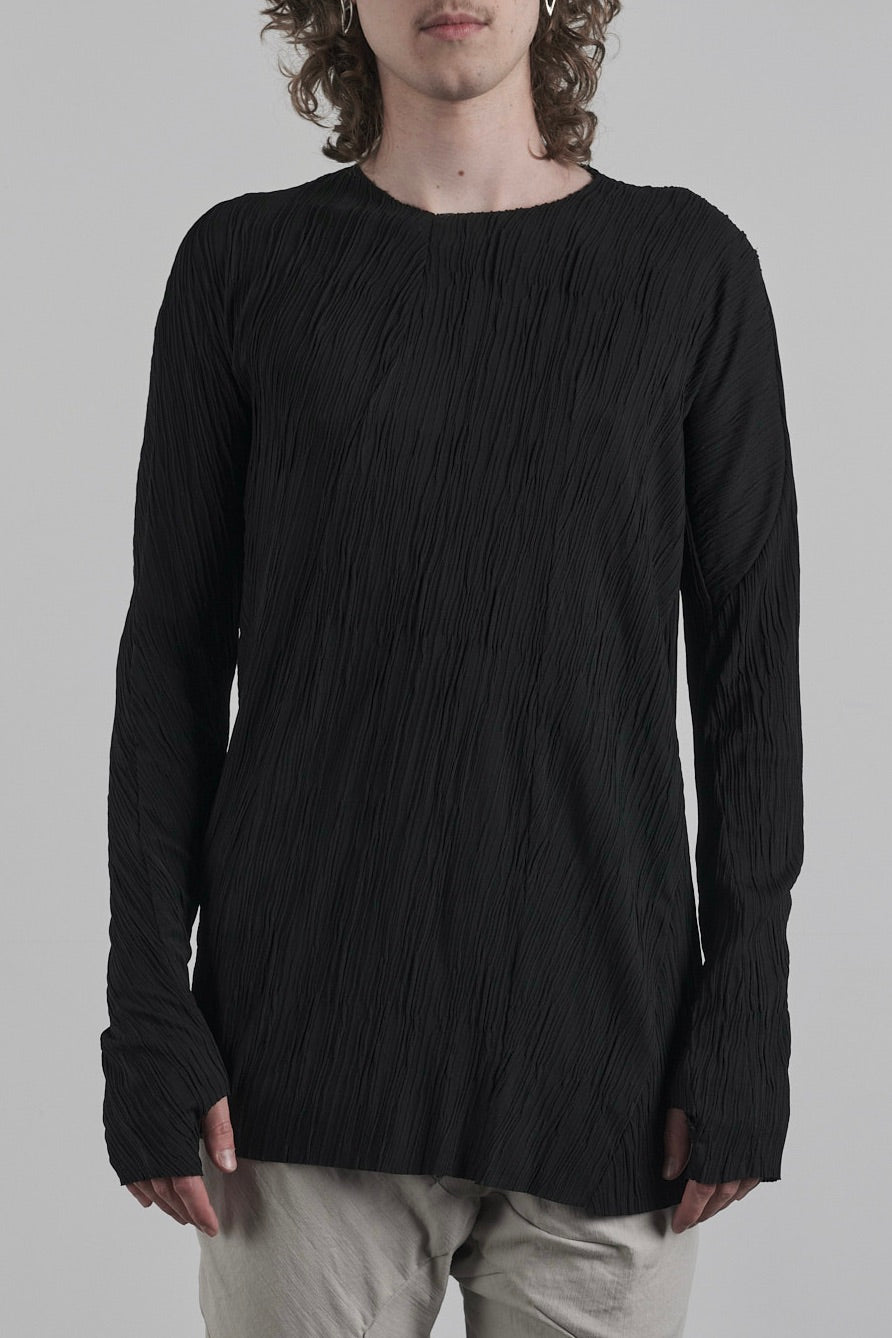 DISTORTION LONG T-SHIRT – T-Shirt, LEON EMANUEL BLANCK