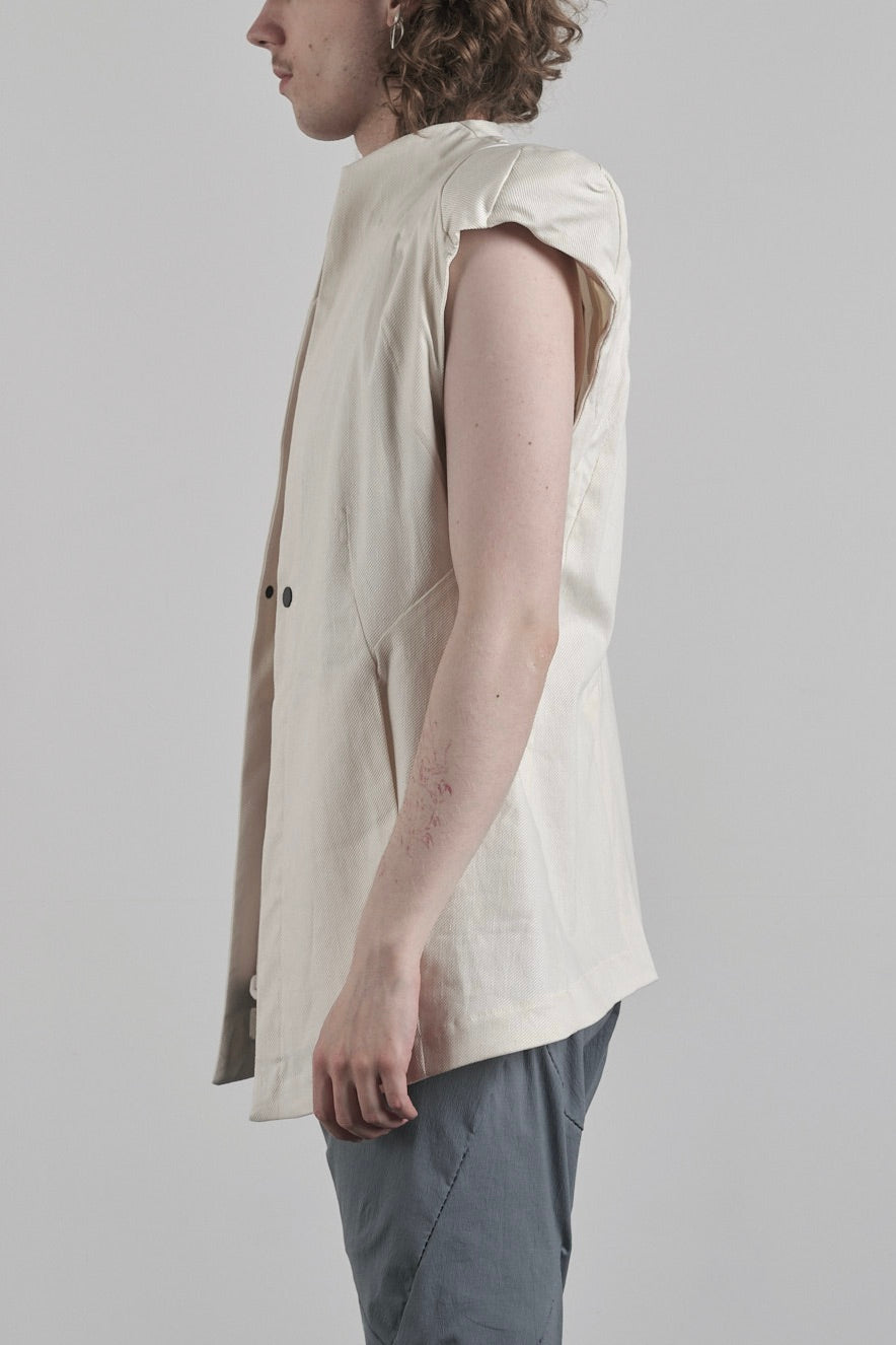 FORCED POWER SHOULDER BLAZER – Blazer, LEON EMANUEL BLANCK