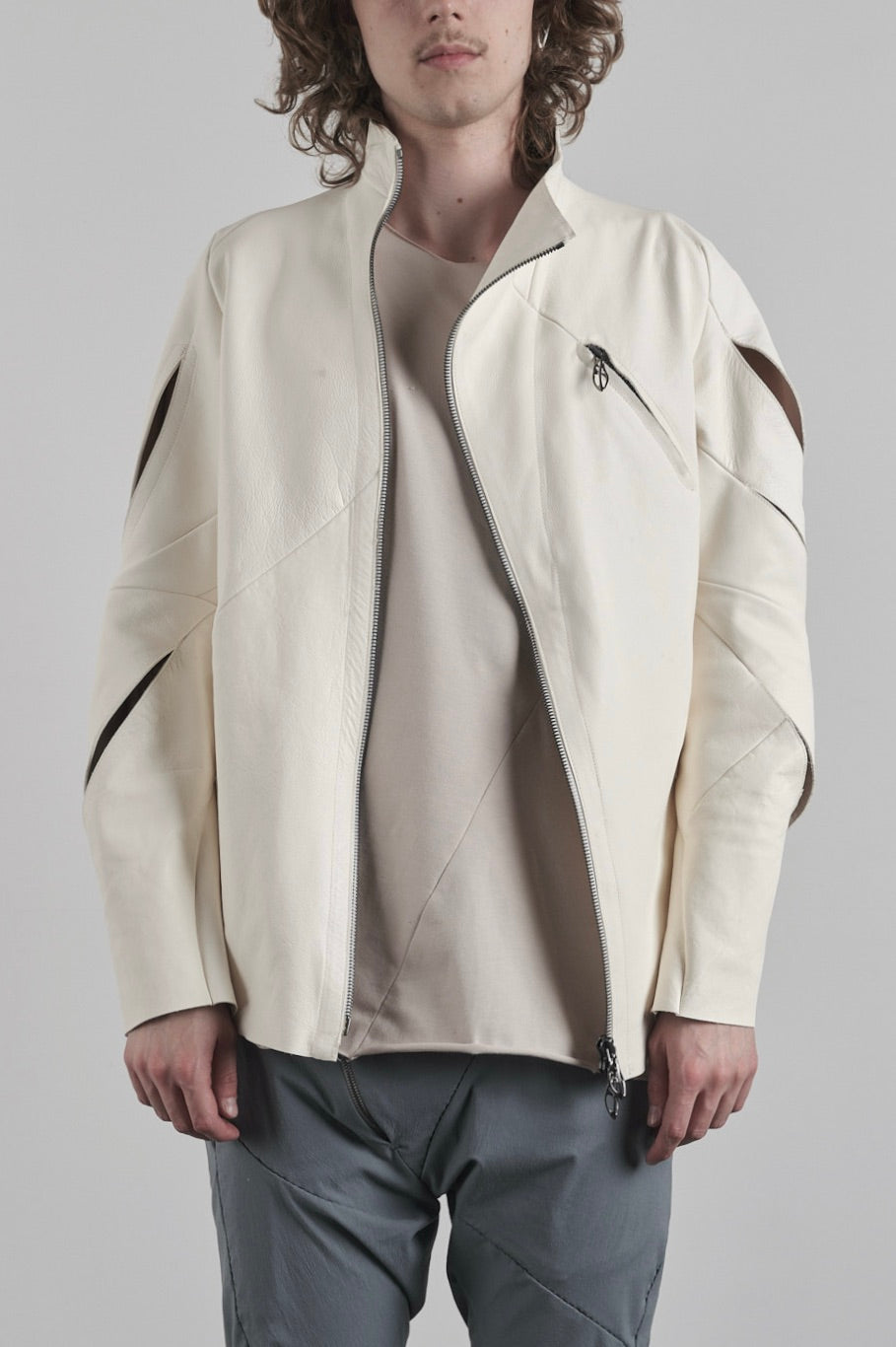 DISTORTION GILLS WIDE JACKET – Jacket, LEON EMANUEL BLANCK