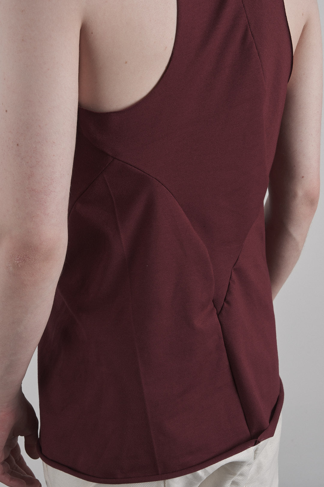 DISTORTION FITTED TANK TOP – Tanktop, LEON EMANUEL BLANCK