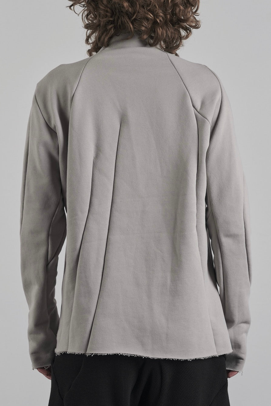 DISTORTION HALF ZIP SWEATER – Sweater, LEON EMANUEL BLANCK