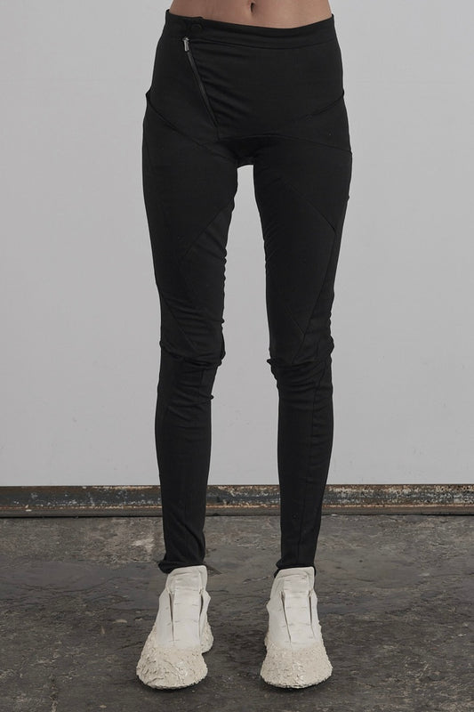 DISTORTION FITTED LONG PANTS – Pants, LEON EMANUEL BLANCK