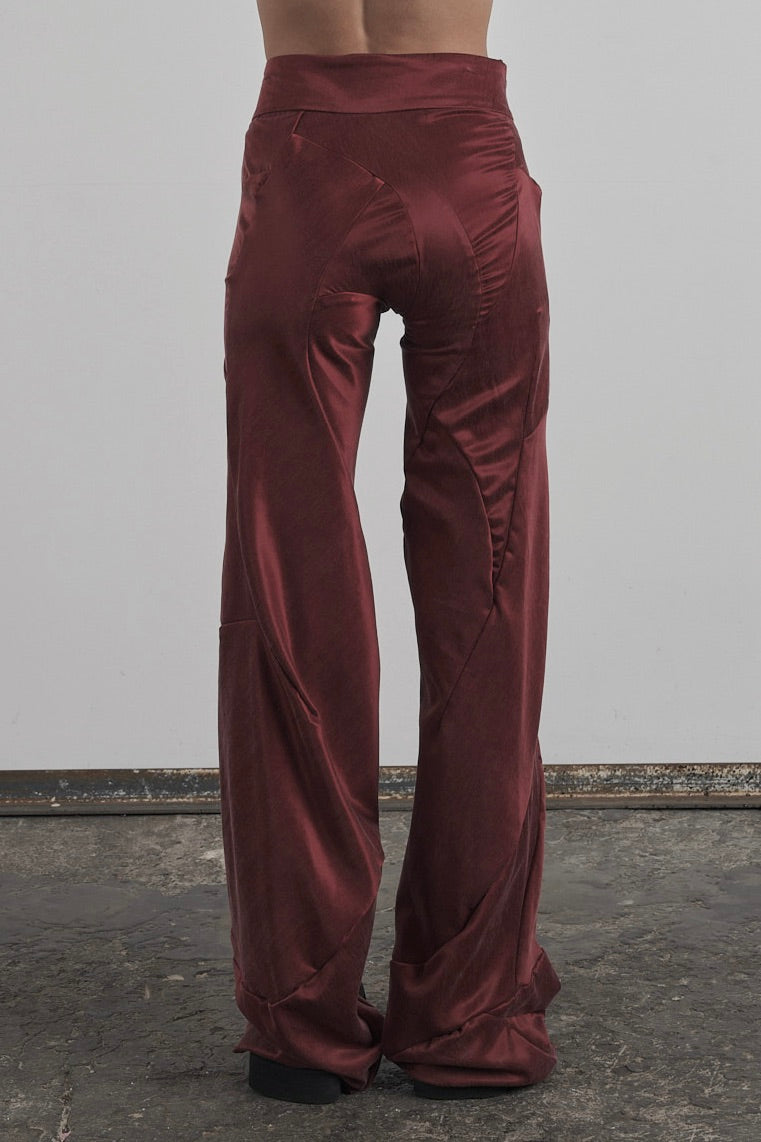 DISTORTION WIDE LEG PANTS – Pants, LEON EMANUEL BLANCK