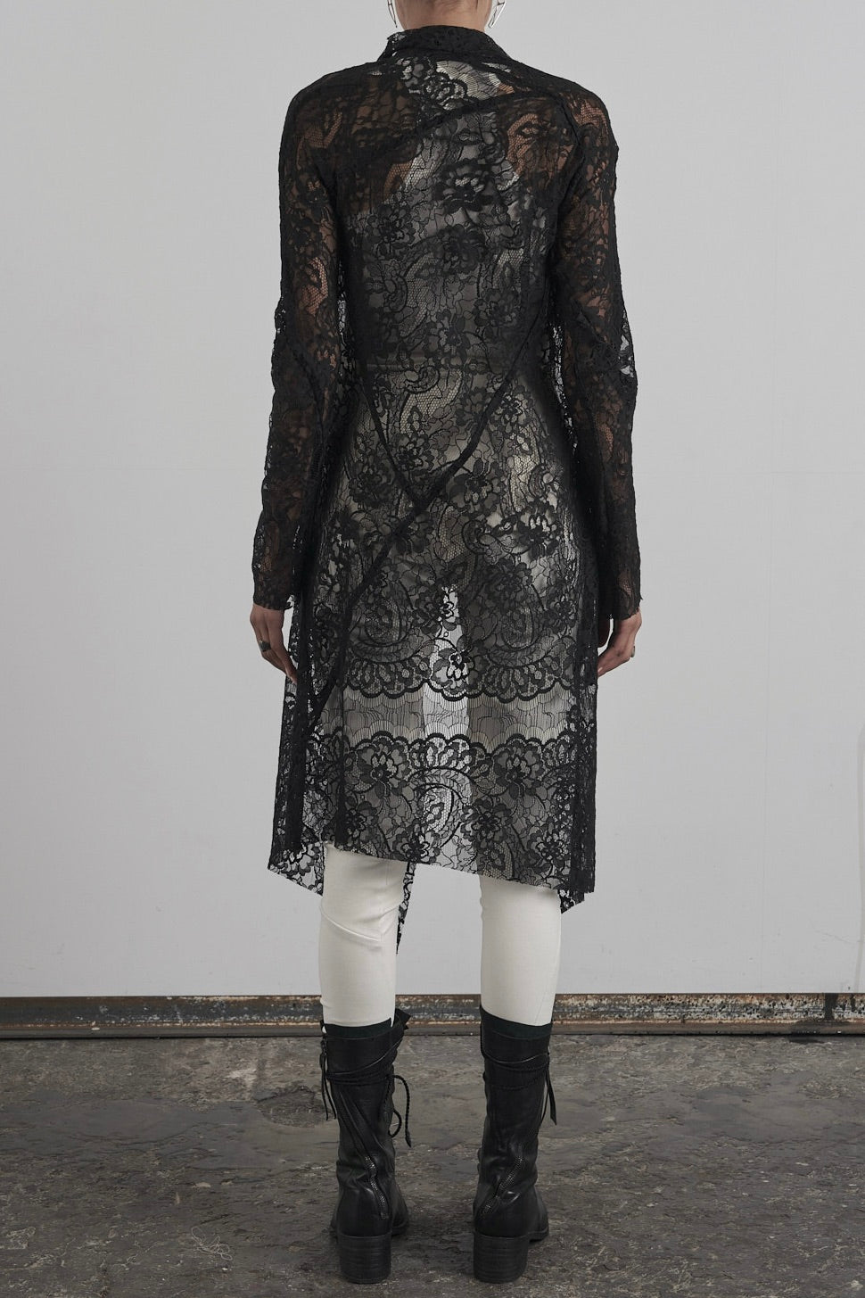 DISTORTION WRAP CARDIGAN – Cardigan, LEON EMANUEL BLANCK