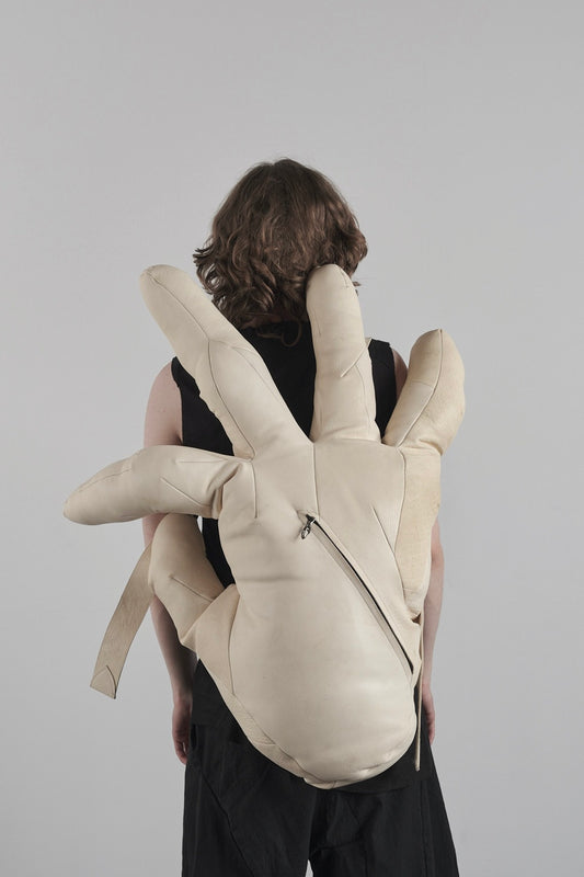 DISTORTION HAND BACKPACK – Backpack, LEON EMANUEL BLANCK