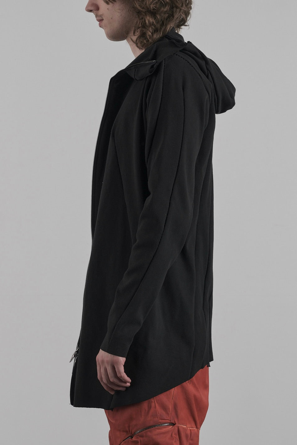 DISTORTION HOODIE ZIPPED – Hoodie, LEON EMANUEL BLANCK