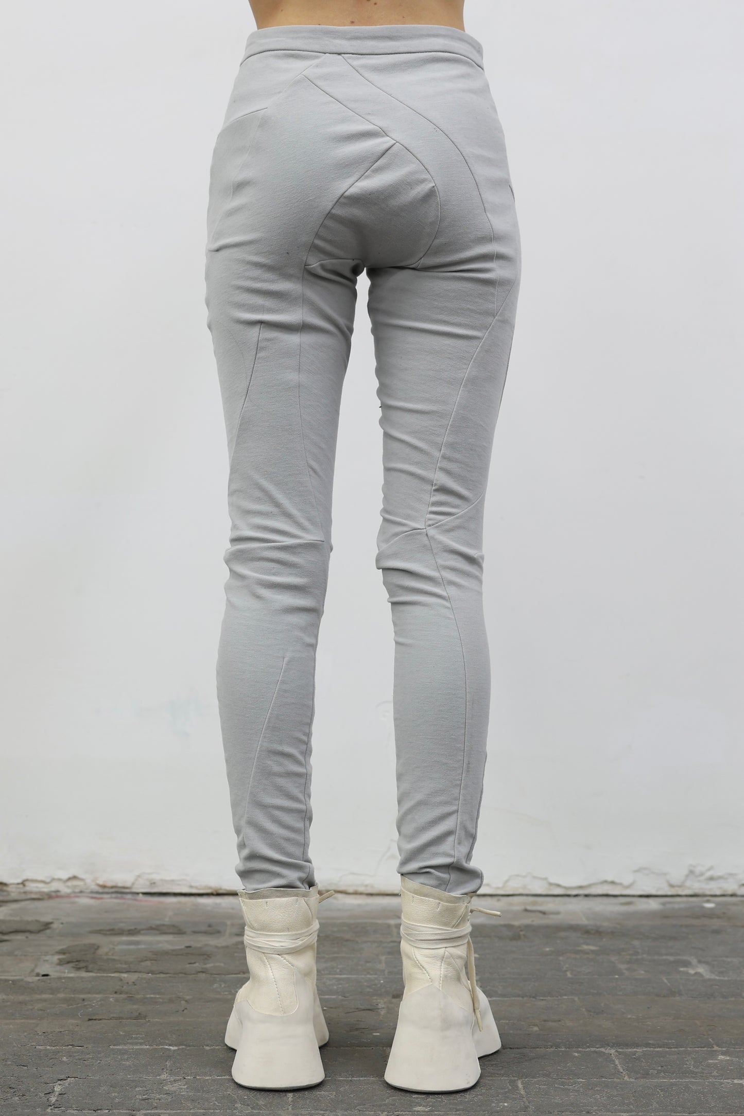 DISTORTION FITTED LONG PANTS