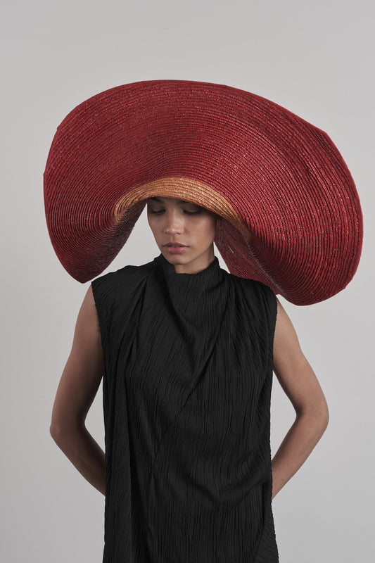 DISTORTION SUNHAT – Hat, LEON EMANUEL BLANCK