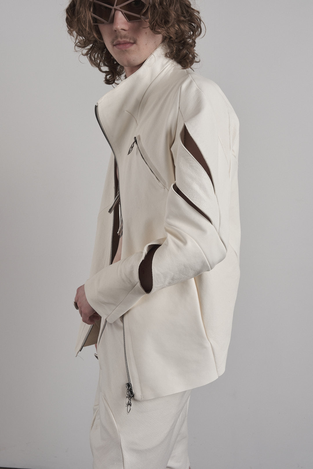 DISTORTION GILLS WIDE JACKET – Jacket, LEON EMANUEL BLANCK