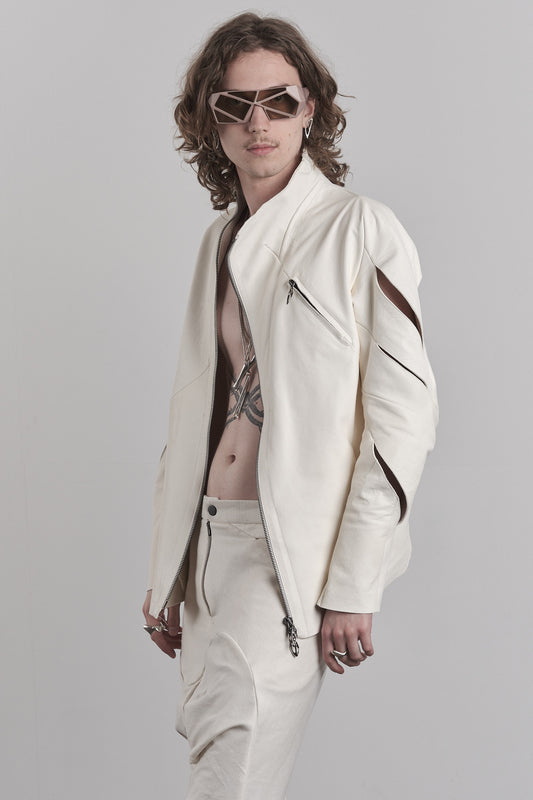DISTORTION GILLS WIDE JACKET – Jacket, LEON EMANUEL BLANCK