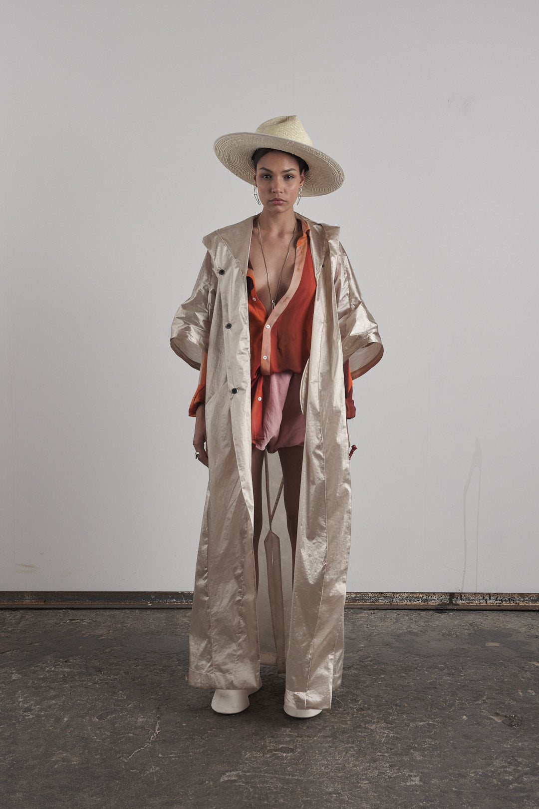 DISTORTION SAIL COAT – Coat, LEON EMANUEL BLANCK