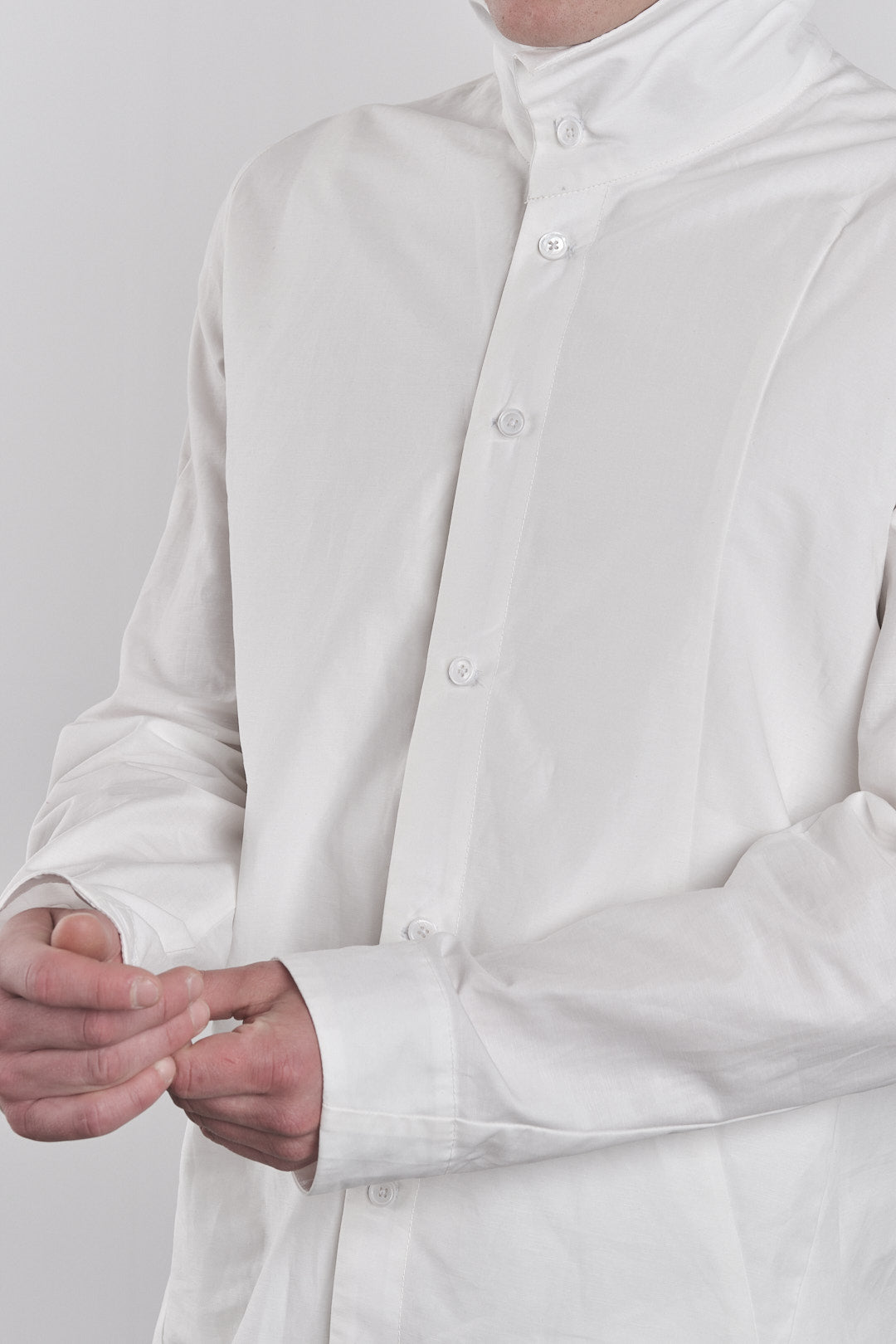 LEB HIGH COLLAR SHIRT – Shirt, LEB by LEON EMANUEL BLANCK
