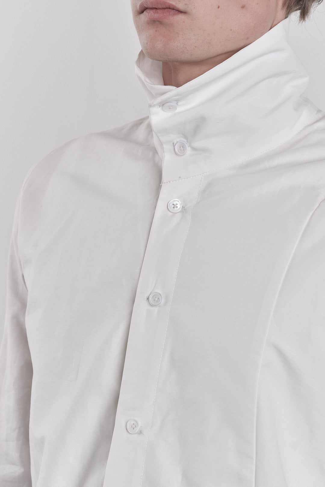 LEB HIGH COLLAR SHIRT – Shirt, LEB by LEON EMANUEL BLANCK