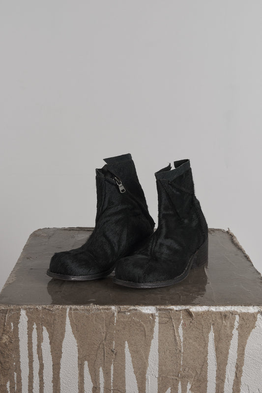 DISTORTION HEELED ANKLE BOOT – Boot, LEON EMANUEL BLANCK