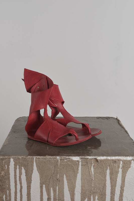 DISTORTION WRAP SANDAL – Sandal, LEON EMANUEL BLANCK