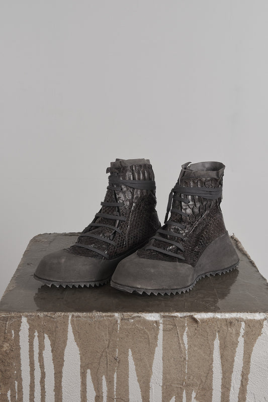DISTORTION FEATHERWEIGHT HIGH TOP SNEAKER – Sneaker, LEON EMANUEL BLANCK