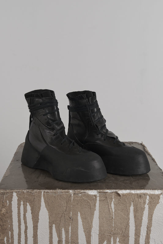 DISTORTION FEATHERWEIGHT HIGH TOP SNEAKER – Sneaker, LEON EMANUEL BLANCK
