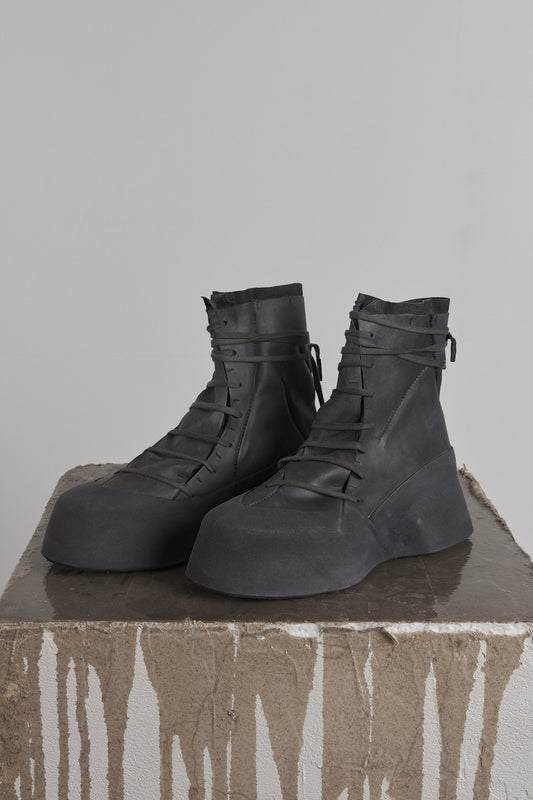 DISTORTION FEATHERWEIGHT HIGH TOP SNEAKER – Sneaker, LEON EMANUEL BLANCK